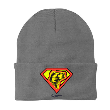 Super Fishing Embroidered Beanie